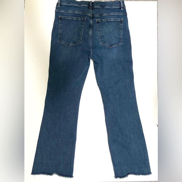 DL1961 Bridget Boot High Rise Instasculpt Crop Seacliff Frayed 31 - Picture 3 of 8